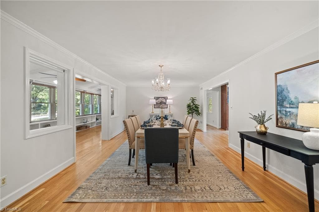 Formal Dining Room - 719 Quarterstaff Road, Winston-Salem NC 27104, Winston-Salem