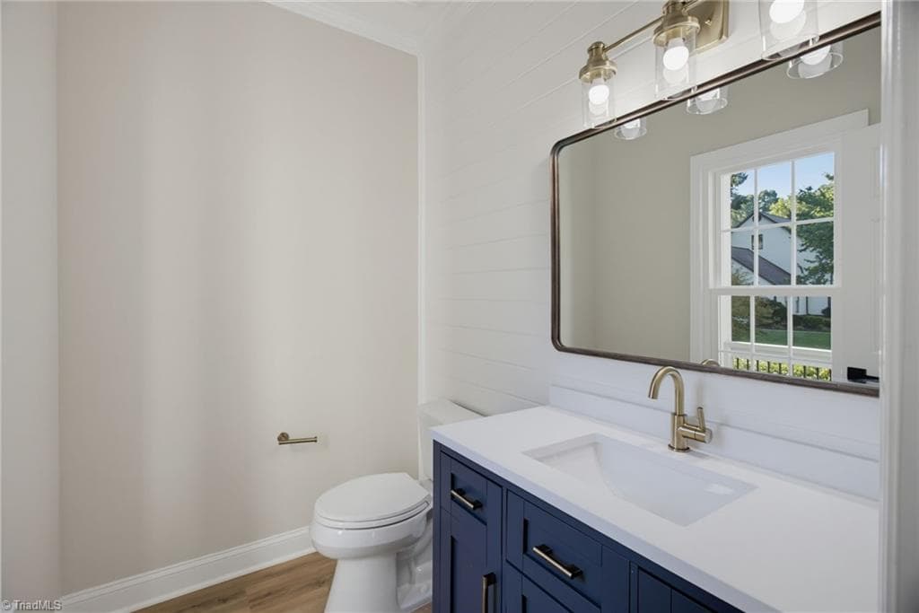 Upgrades in powder room - 2100 Gate Post Drive, Greensboro NC 27455, Greensboro