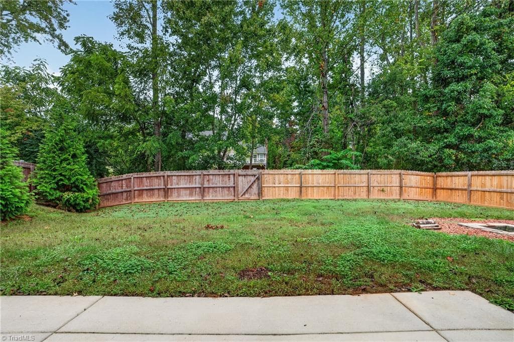 Privacy Fenced in Backyard - 1631 Haddington Point Drive, Kernersville NC 27284, Kernersville