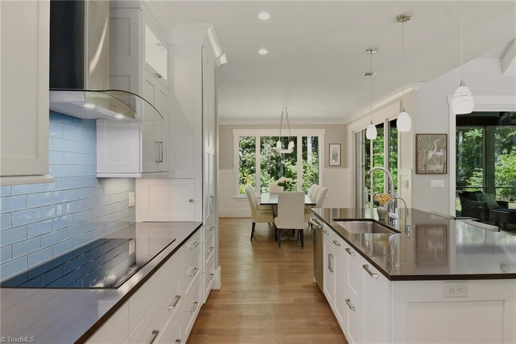 Induction cook top and vent hood - 3925 Thorndale Drive, Winston-Salem NC 27106, Winston-Salem