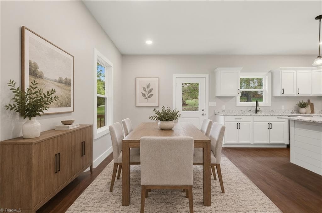 VIRTUALLY STAGED DINING AREA - 1123 2nd Street, Eden NC 27288, Eden