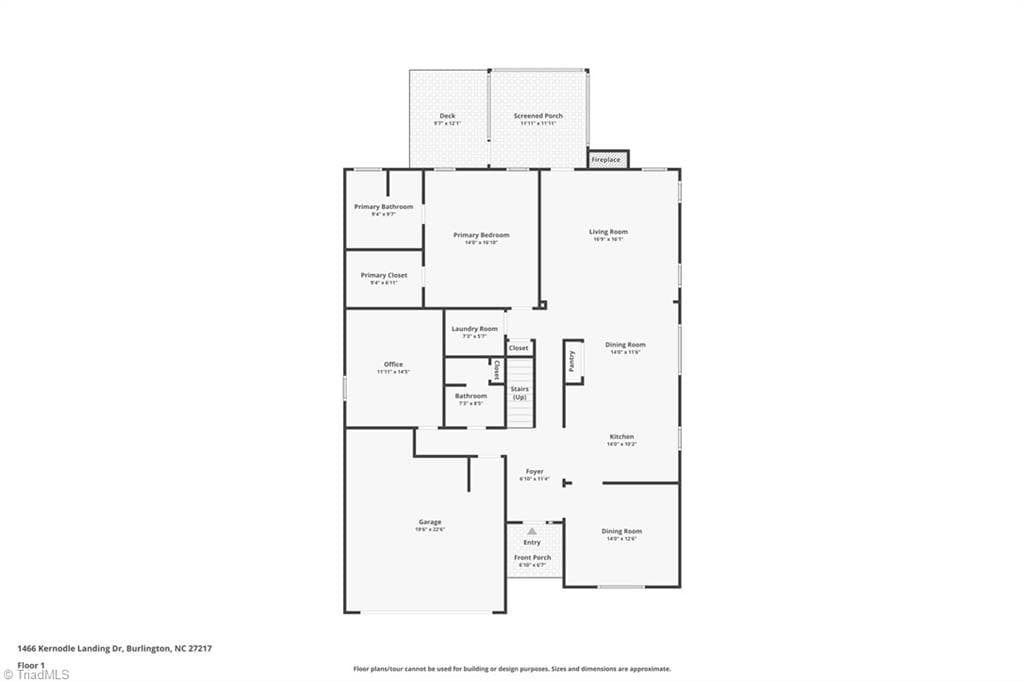 Stick/Site Built at 1466 Kernodle Landing Drive, Burlington NC 27217, photo 49 of 50