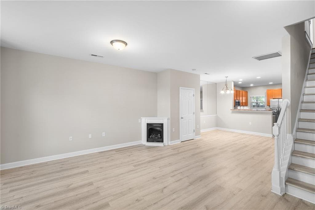 Entering Front Door into Living Room - 108 Humberside Drive, Kernersville NC 27284, Kernersville