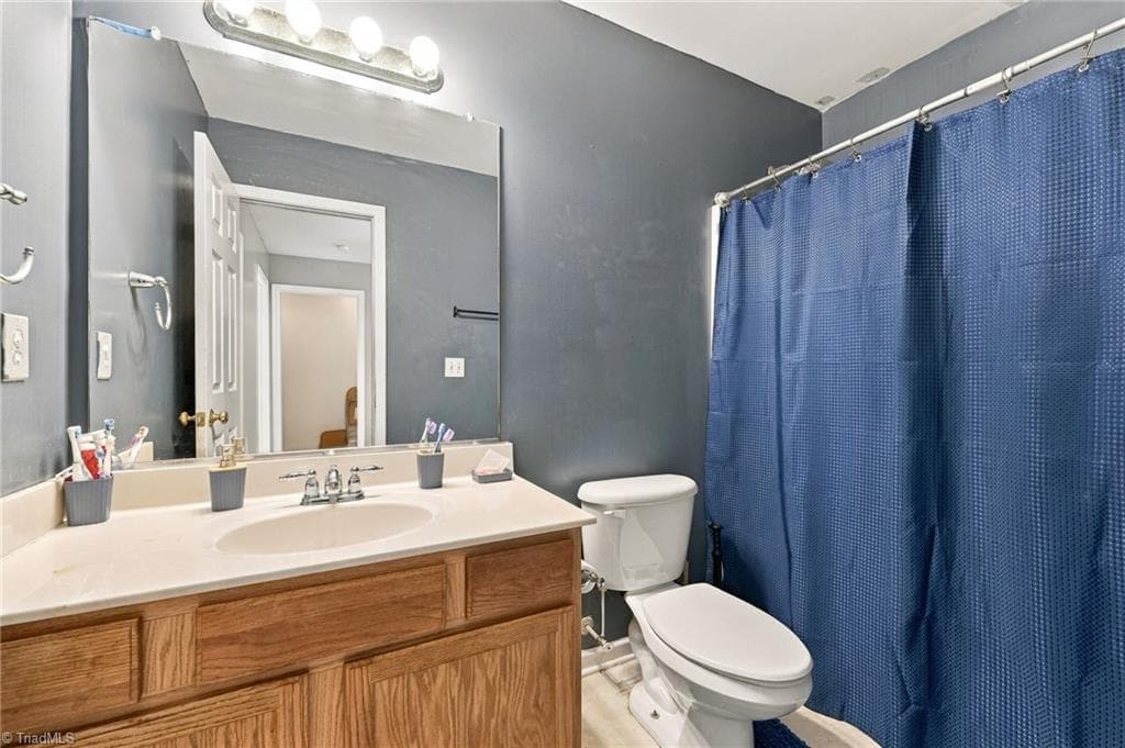 Upstairs full bath - 6005 Elderbush Drive, Greensboro NC 27405, Greensboro