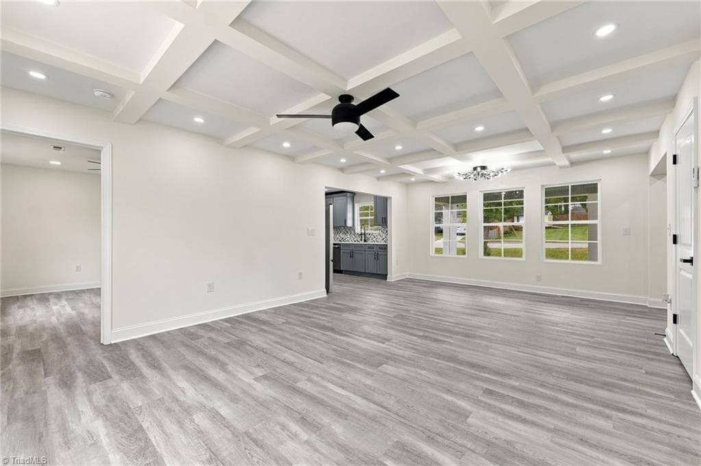 entry to bedroom #1 from living room - 1524 Mcguinn Drive, High Point NC 27262, High Point