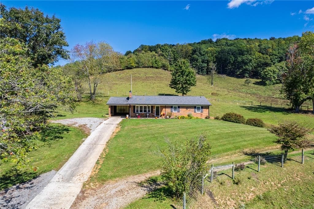 Stick/Site Built at 395 Irwin Grocery Road, Laurel Springs NC 28644, Laurel Springs, photo 2 of 50