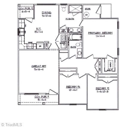 Stick/Site Built at 1388 Piedmont Drive, Lexington NC 27295, Lexington, photo 2 of 2