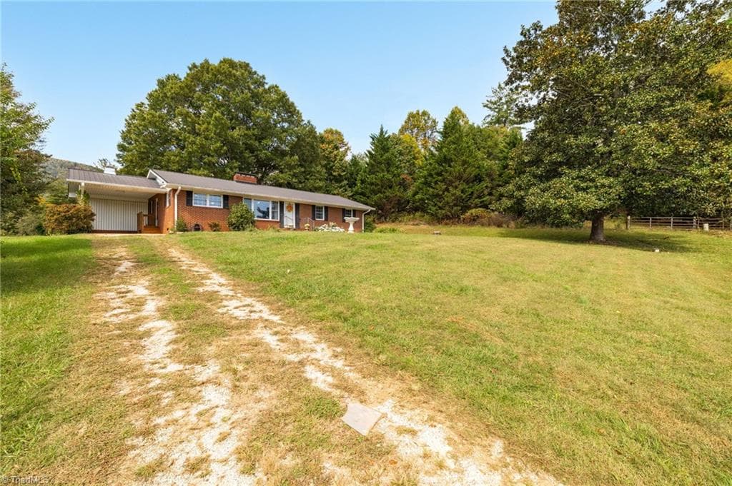 Stick/Site Built at 1465 Ramey Creek Road, Lowgap NC 27024, photo 3 of 49