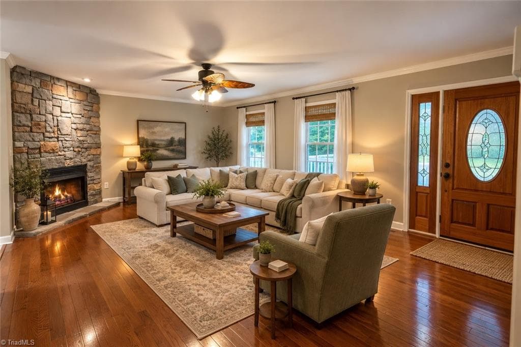 Stick/Site Built at 5805 Pine Hall Road, Walnut Cove NC 27052, photo 2 of 25