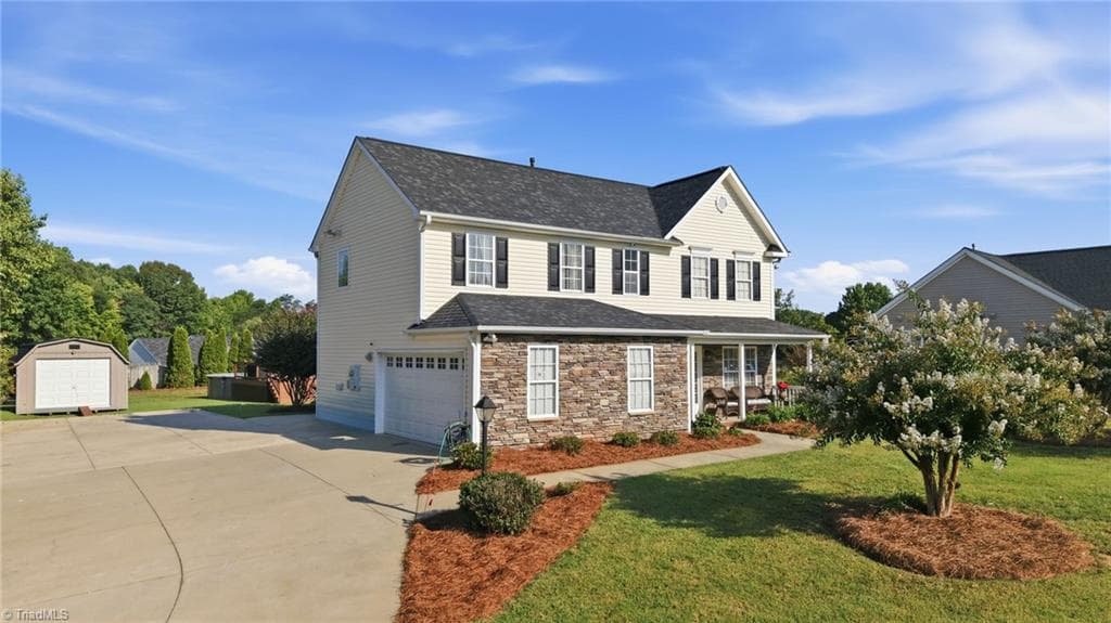 Stick/Site Built at 125 Hartman Branch Lane, Winston-Salem NC 27127, photo 3 of 38