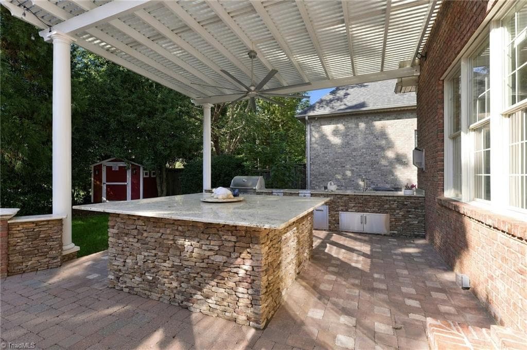 Stick/Site Built at 805 Northern Shores Lane, Greensboro NC 27455, photo 39 of 50