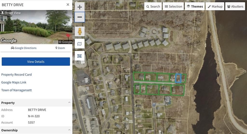 Unimproved Land at 0 Betty Drive, Narragansett, photo 2 of 2
