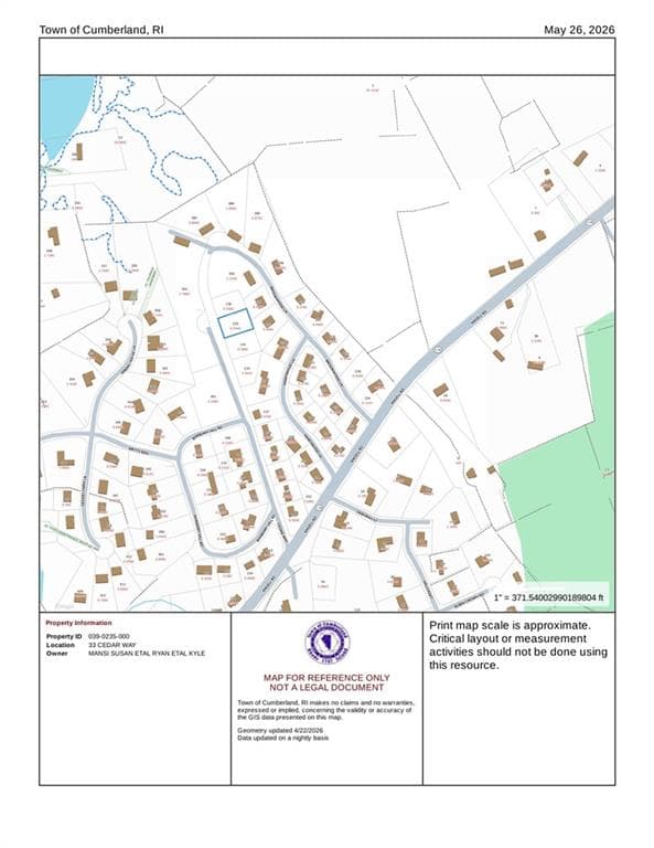 Unimproved Land at 33 Cedar Way, Cumberland, photo 2 of 10