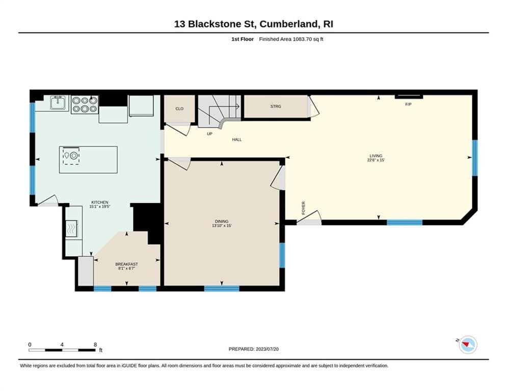 Single Family Residence at 13 Blackstone Street, Cumberland, photo 39 of 41