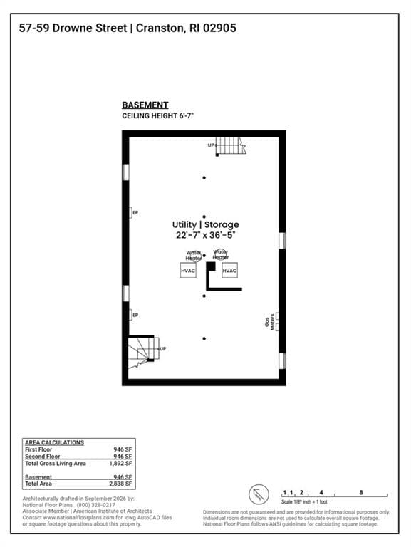 Multi Family at 57 59 Drowne Street, Cranston, photo 40 of 40