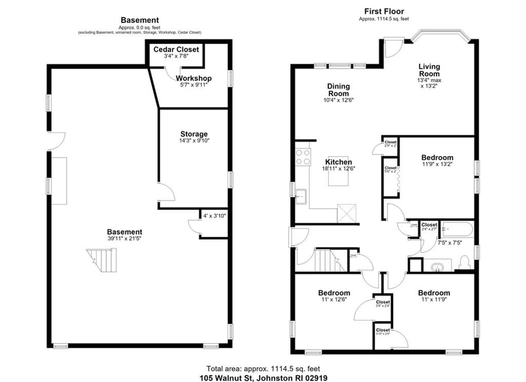 Single Family Residence at 105 Walnut Street, Johnston, photo 15 of 15