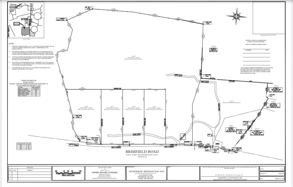Lot 1 Brimfield Road, Warren MA 01083