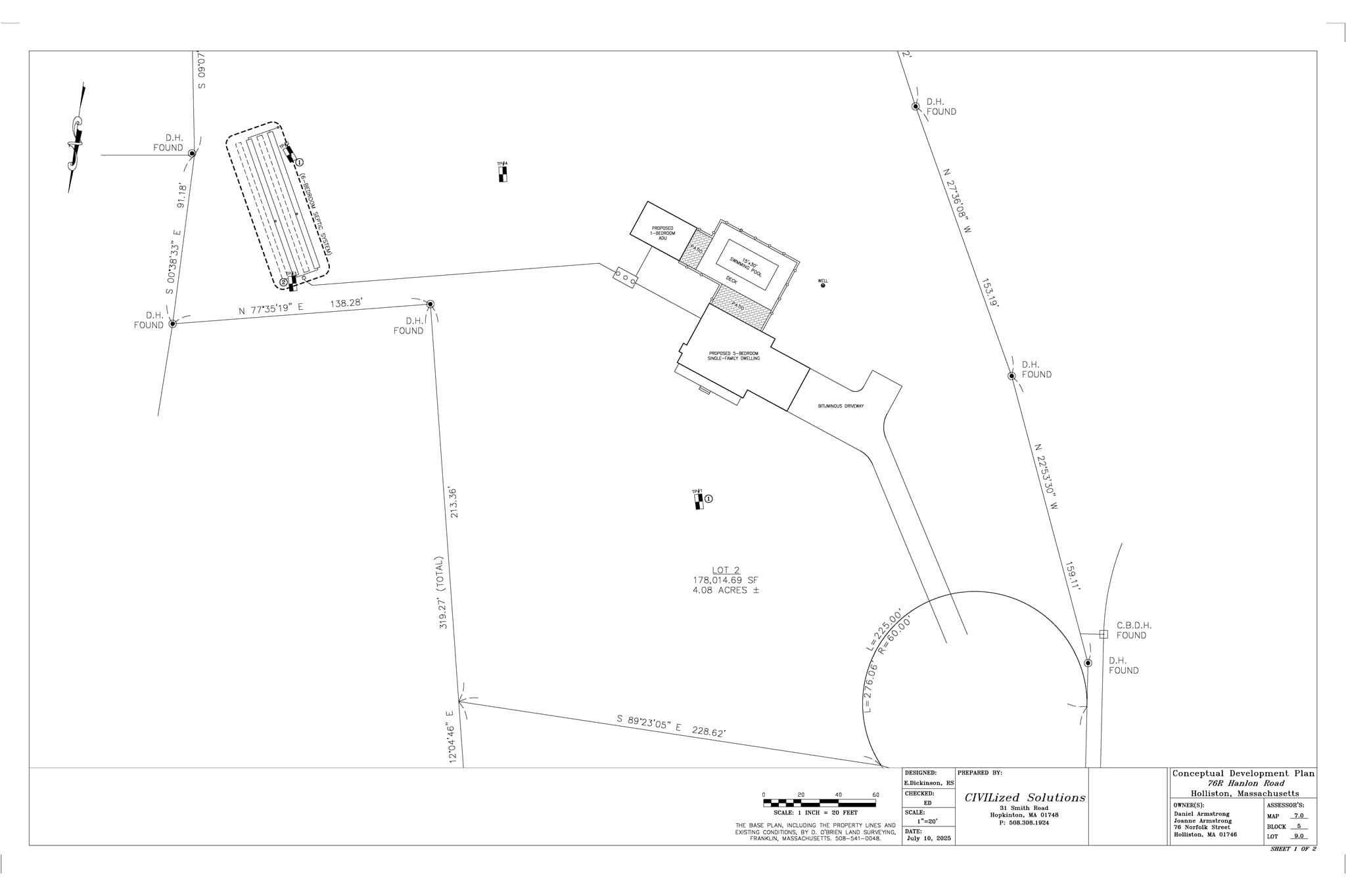 Residential at Lot 2 Hanlon Road, Holliston MA 01746, Holliston, photo 3 of 4