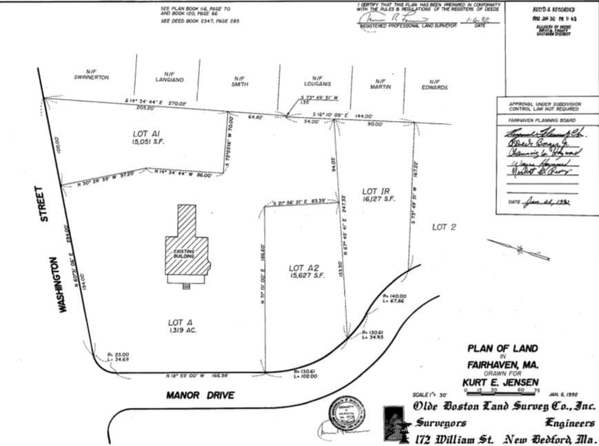 181 Manor Drive Lot 8x, Fairhaven MA 02719