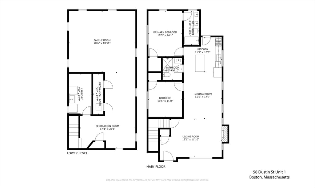 Condominium at 58 Dustin Street # 1, Boston MA 02135, photo 27 of 27