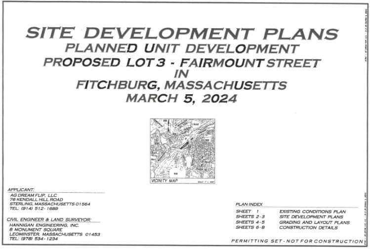 Lot 3 Fairmont Street, Fitchburg MA 01420
