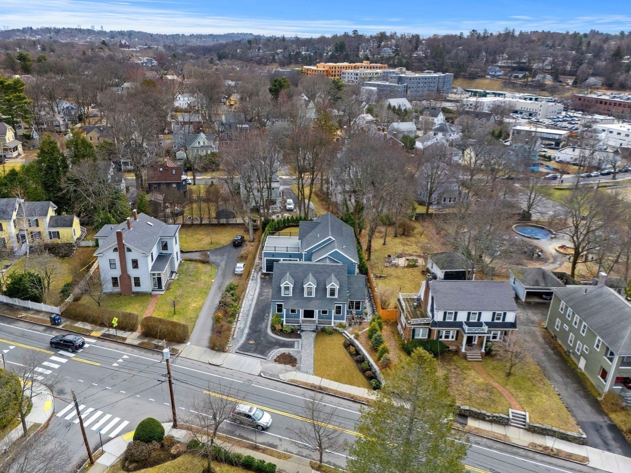 Single Family Residence at 462 Waltham Street, Newton MA 02465, Newton, photo 42 of 42