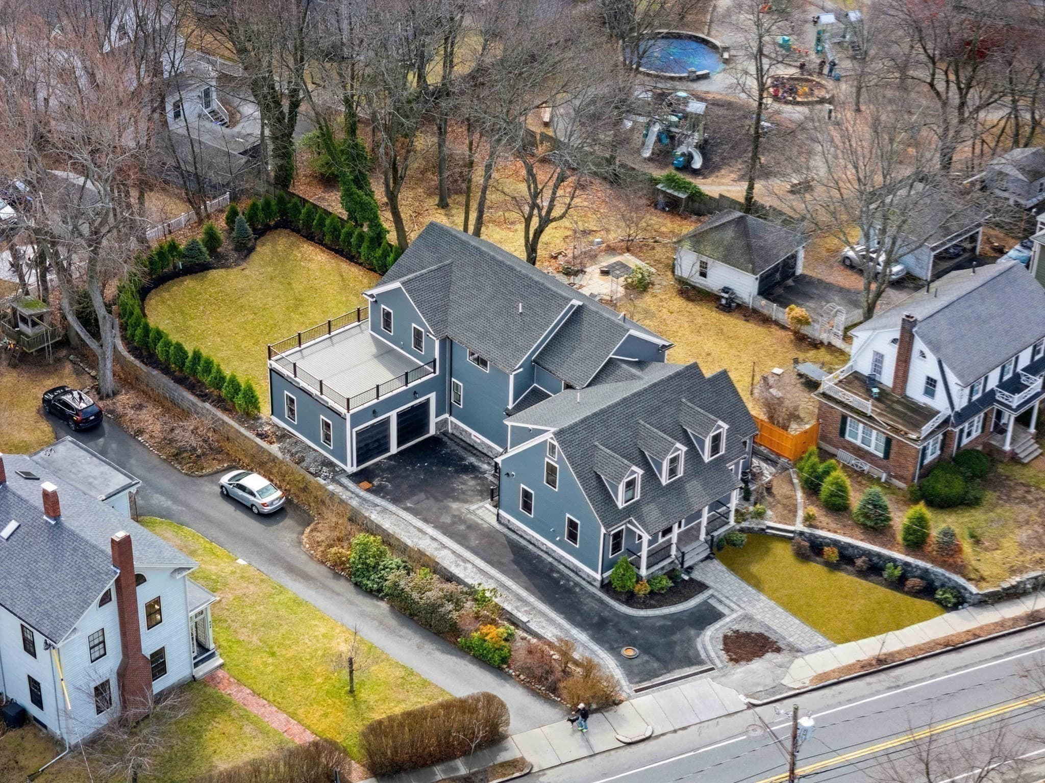 Single Family Residence at 462 Waltham Street, Newton MA 02465, Newton, photo 32 of 42