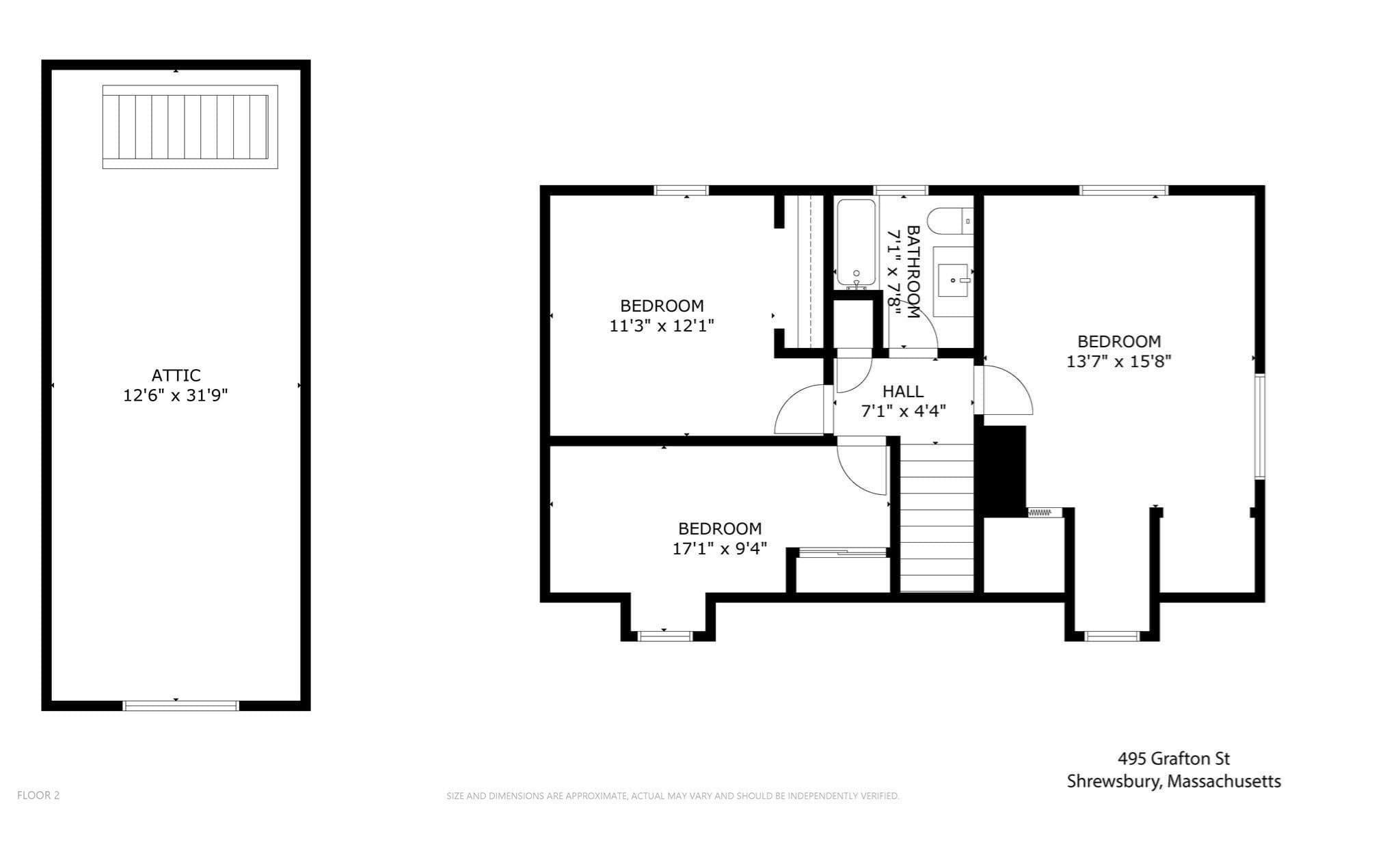 Single Family Residence at 495 Grafton St, Shrewsbury MA 01545, photo 41 of 42