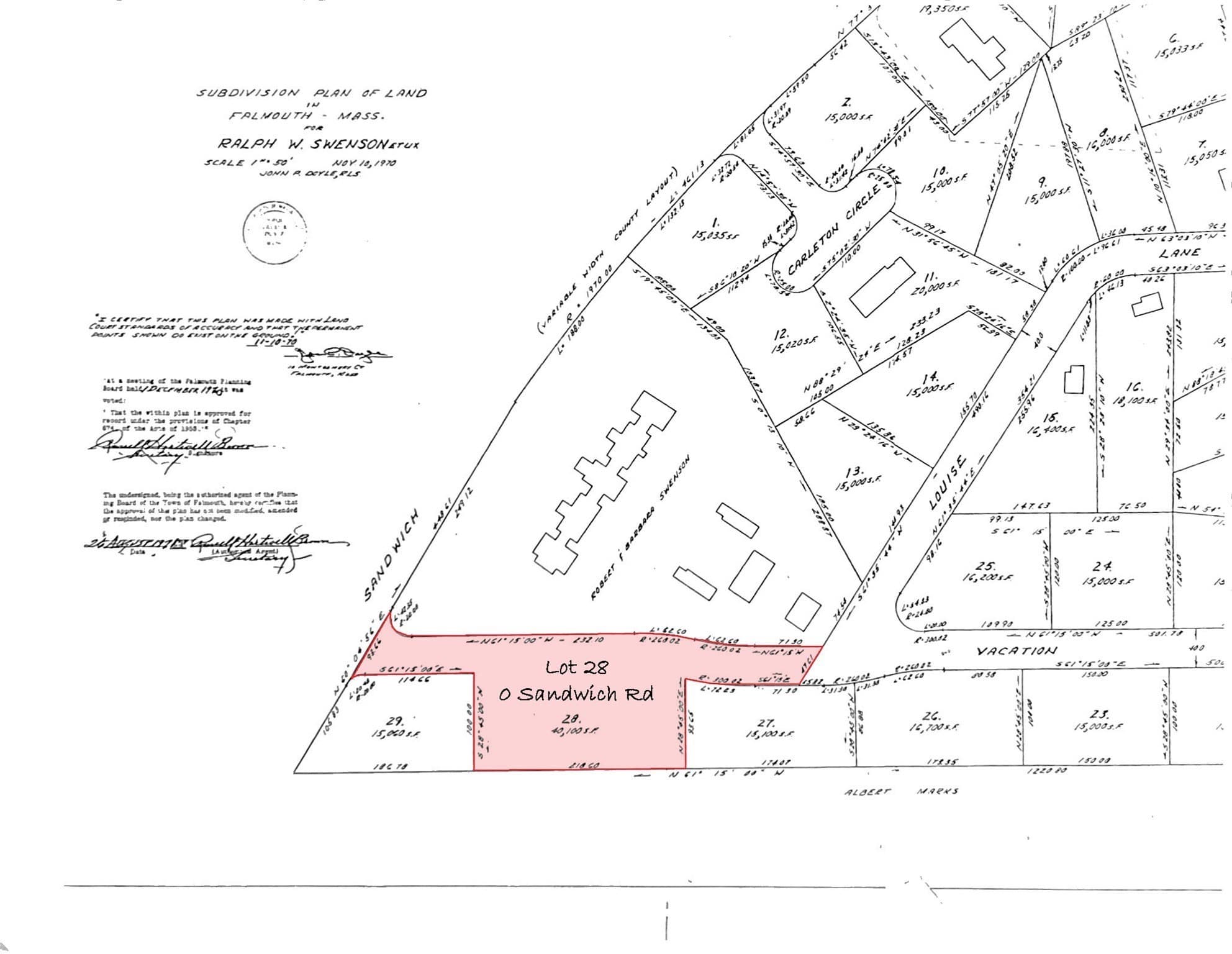 Residential at 0 (Lot 28) Sandwich, Falmouth MA 02536, photo 2 of 3