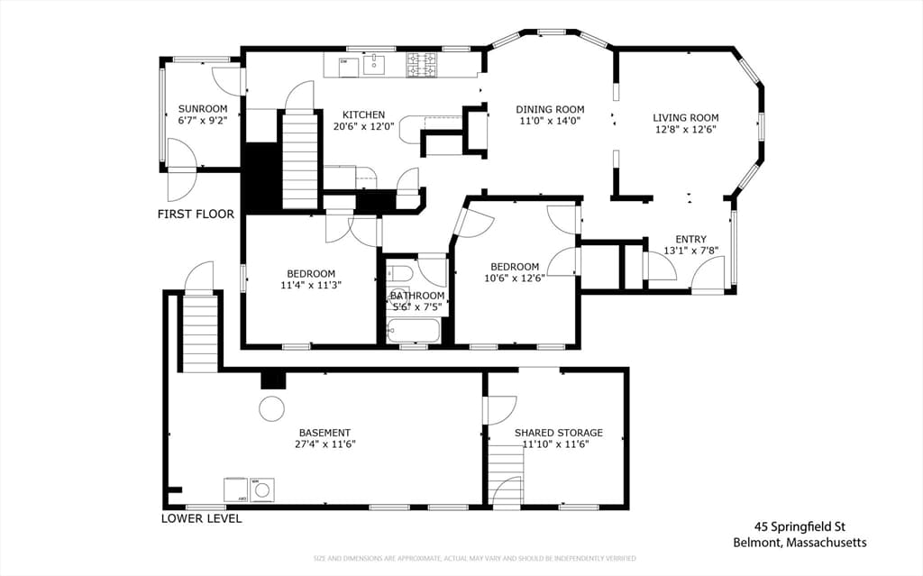 Condominium at 45 Springfield Street # 1, Belmont MA 02478, Belmont, photo 27 of 27