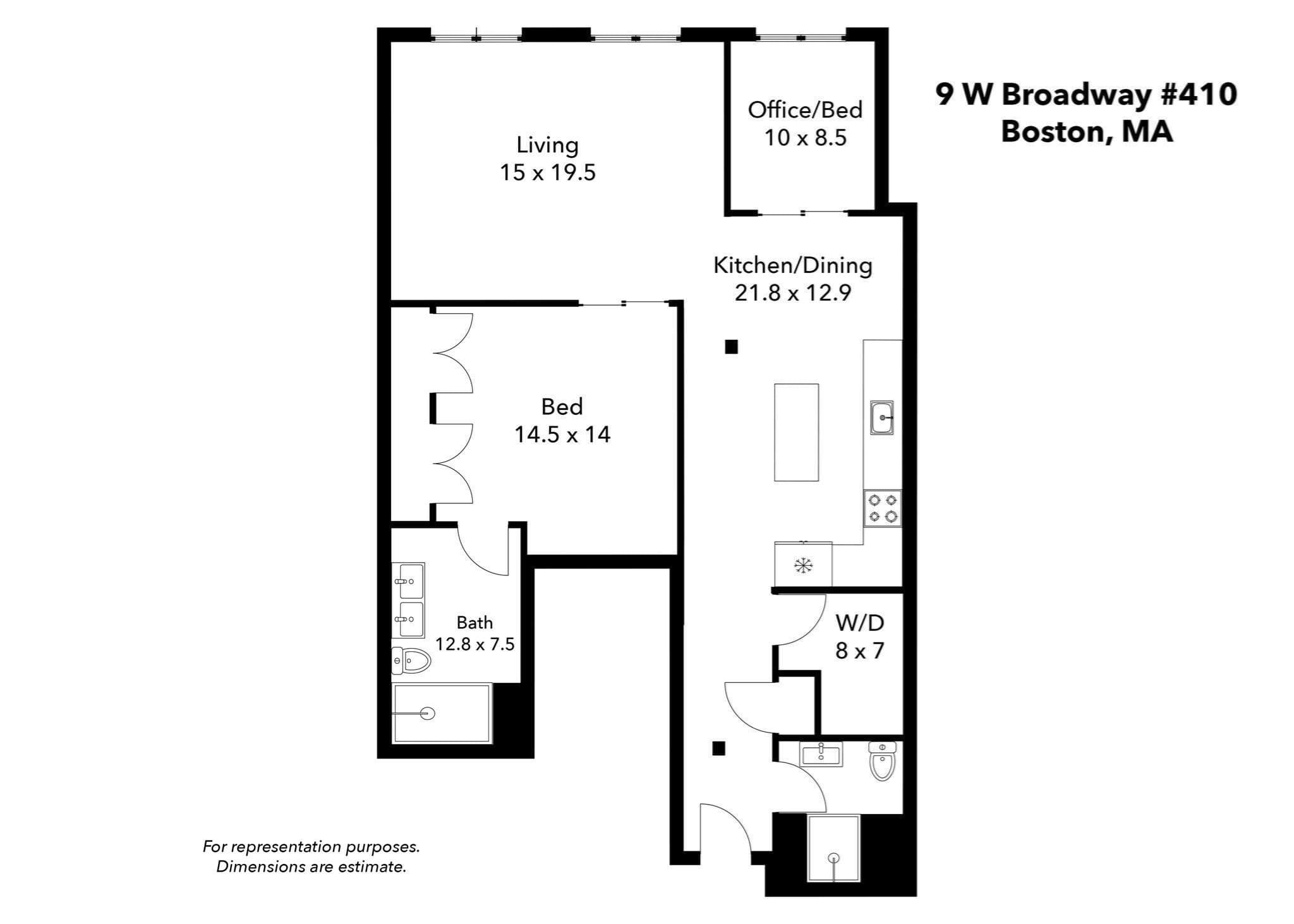 Condominium at 9 W Broadway # 410, Boston MA 02127, Boston, photo 27 of 27