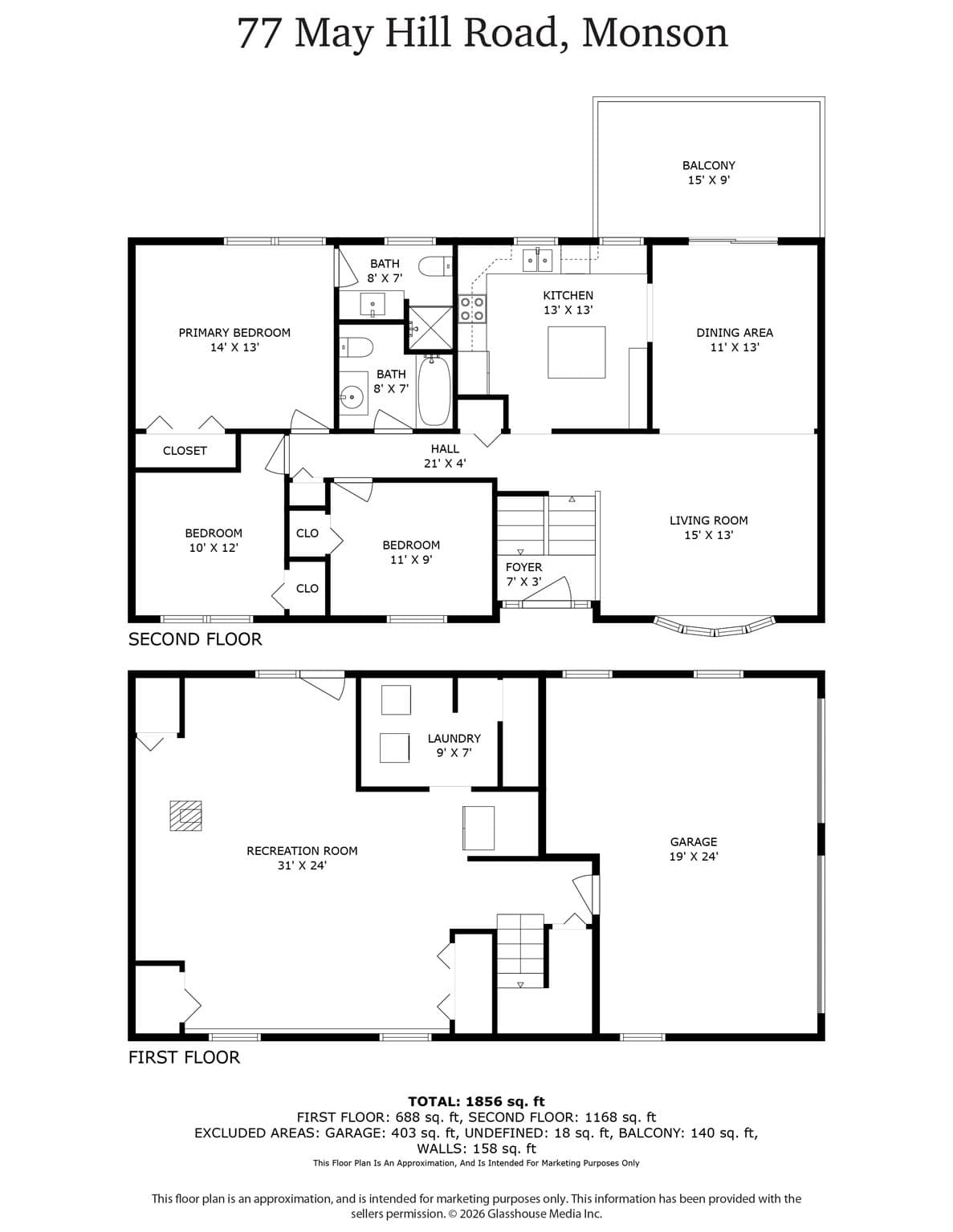 Single Family Residence at 77 May Hill Rd, Monson MA 01057, photo 36 of 36
