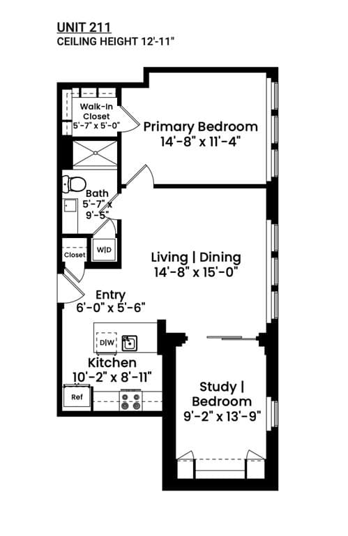 Condominium at 319 A Street # 211, Boston MA 02210, photo 15 of 24