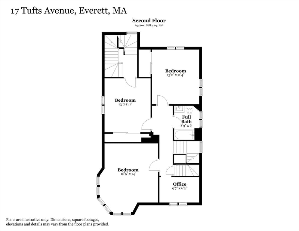 Single Family Residence at 17 Tufts Avenue, Everett MA 02149, Everett, photo 41 of 42