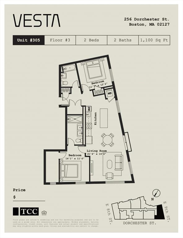 Condominium at 256 Dorchester Street # 305, Boston MA 02127, Boston, photo 27 of 27