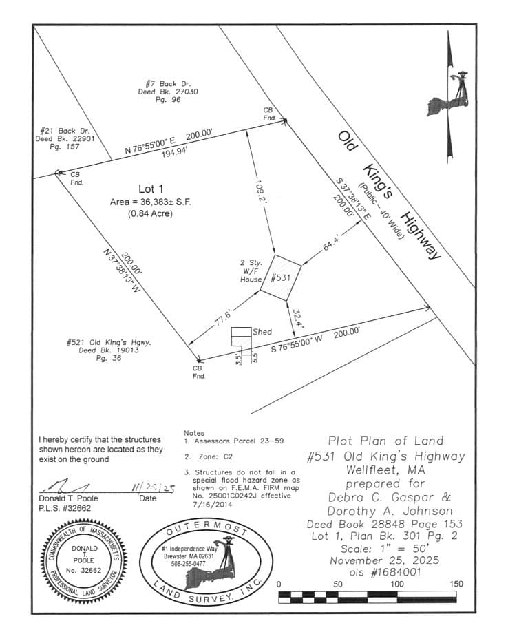 531 Old King's Highway, Wellfleet MA 02667