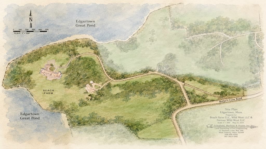 Single Family Residence at 61 Butlers Cove Road, Edgartown MA 02539, Edgartown, photo 25 of 26
