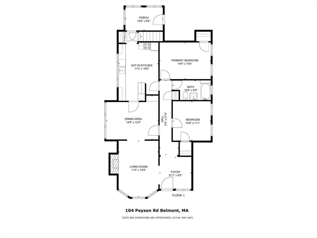 Multi Family at 104-106 Payson Rd, Belmont MA 02478, Belmont, photo 13 of 13