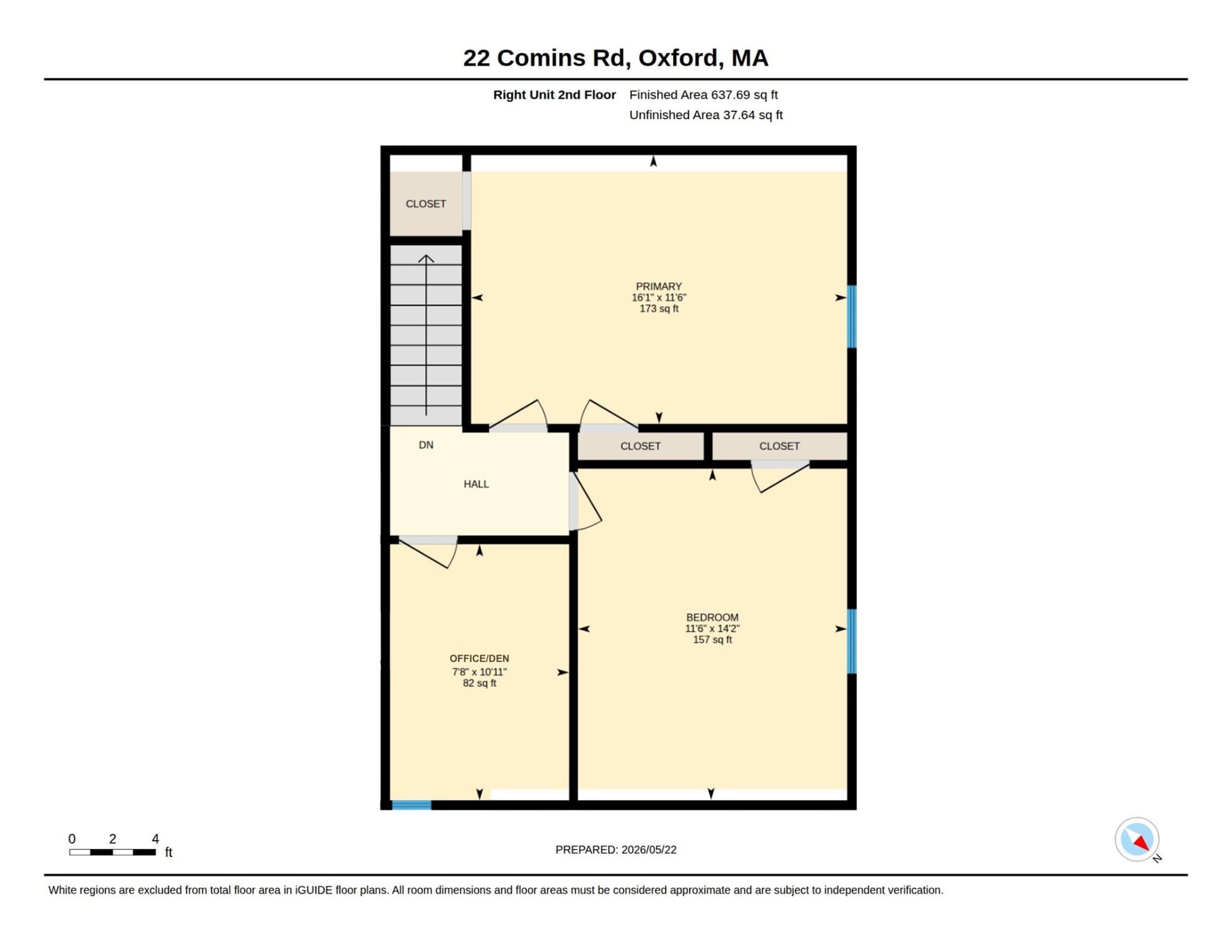 2 Family - 2 Units Side by Side at 22 Comins Rd, Oxford MA 01537, Oxford, photo 41 of 42