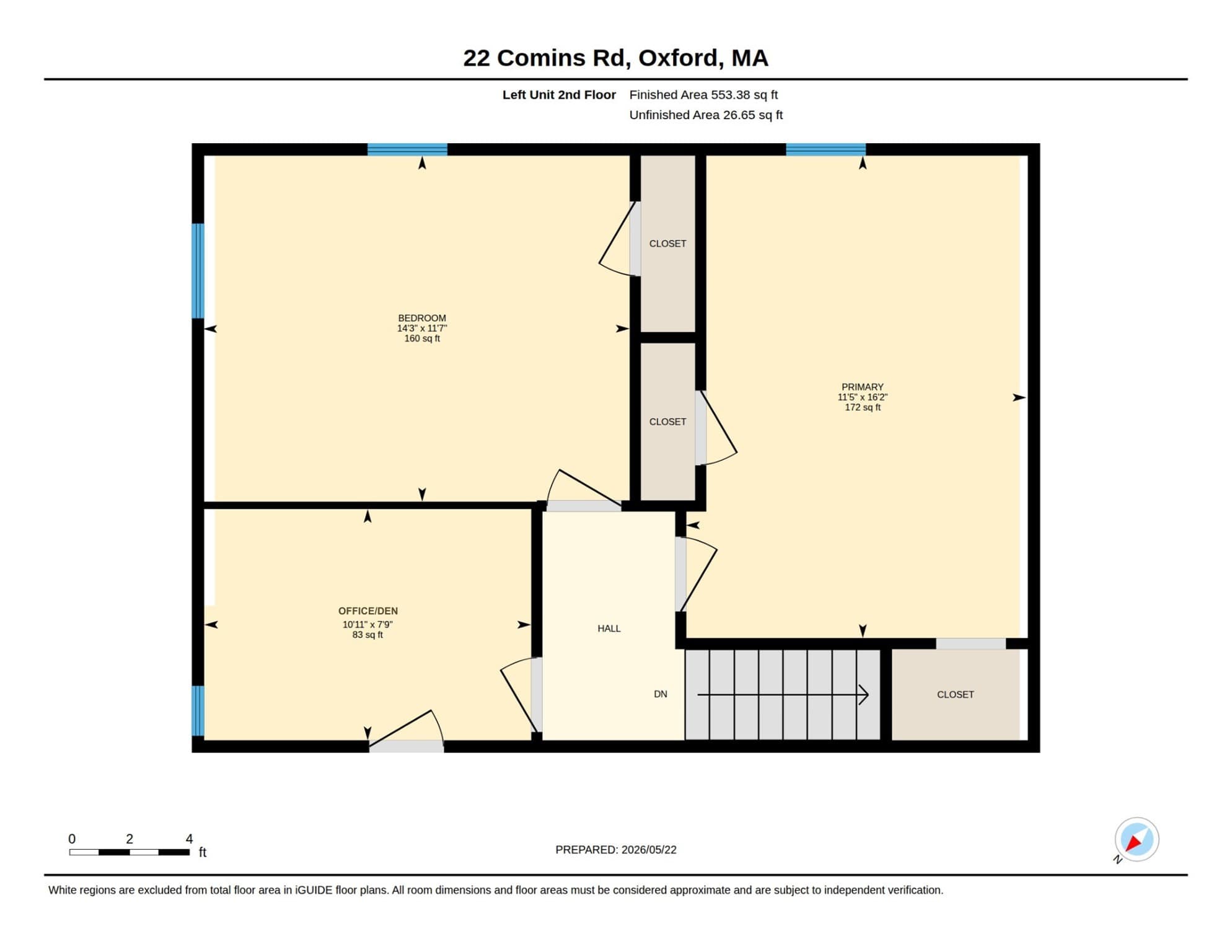 2 Family - 2 Units Side by Side at 22 Comins Rd, Oxford MA 01537, Oxford, photo 39 of 42