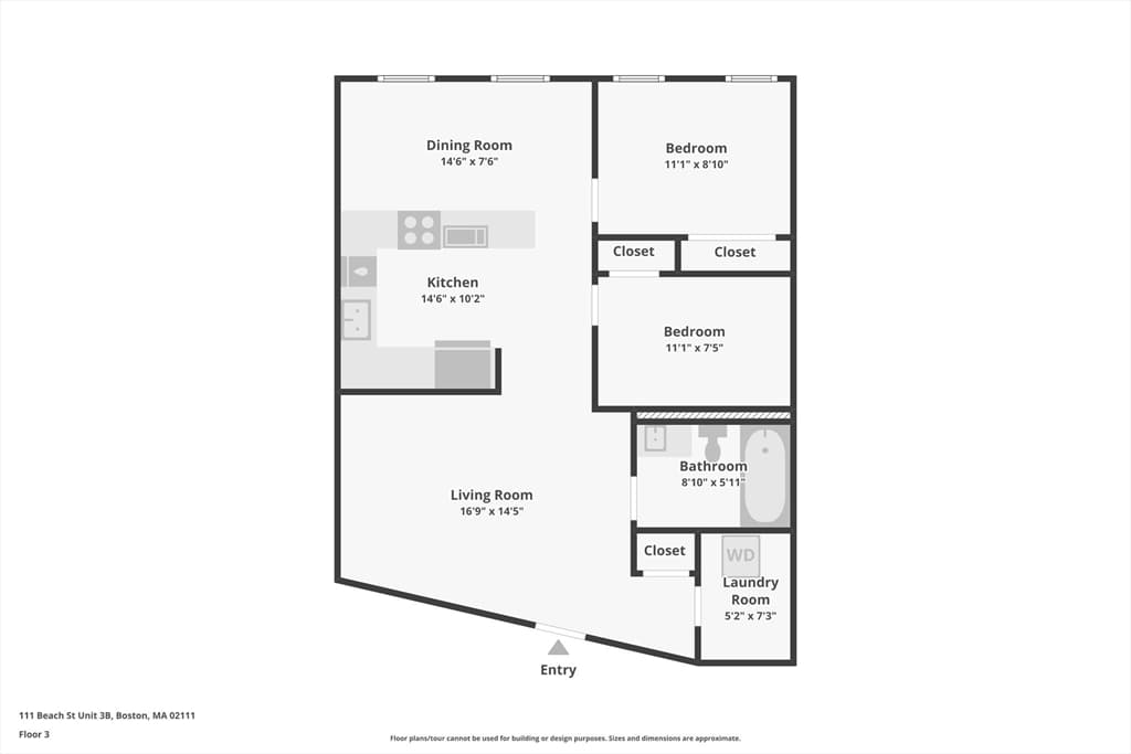 Condominium at 111 Beach St # 3B, Boston MA 02111, Boston, photo 32 of 32