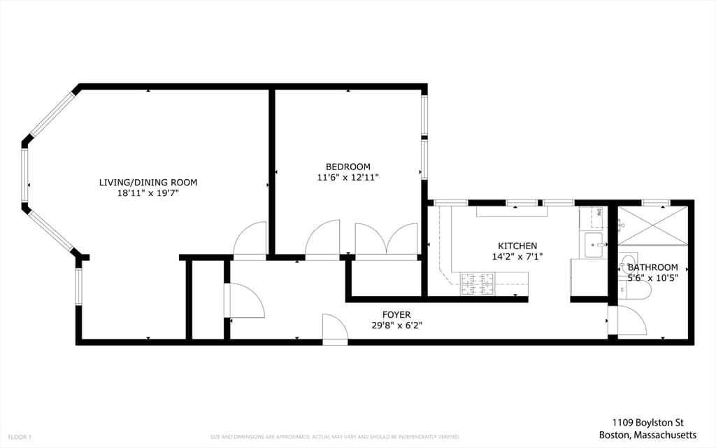 Condominium at 1109 Boylston St # 4, Boston MA 02215, Boston, photo 24 of 24