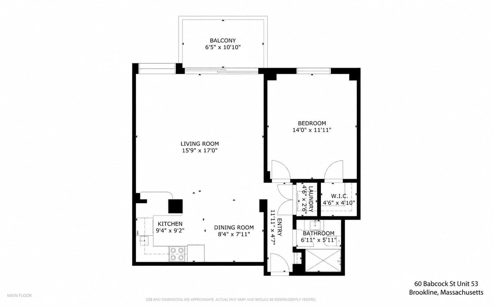 Condominium at 60 Babcock St # 53, Brookline MA 02446, photo 23 of 23