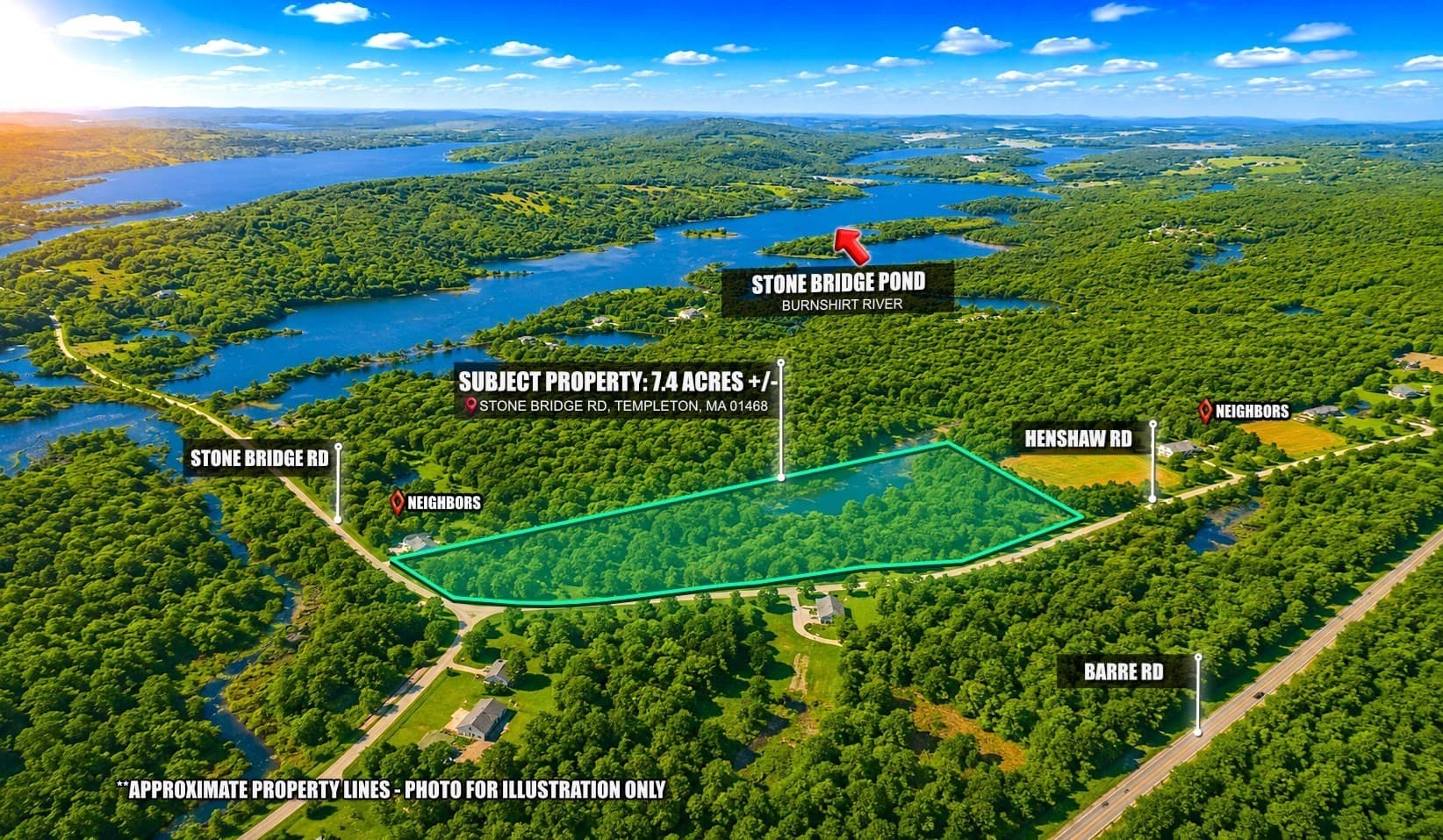Residential at Lot 36 Stonebridge Rd, Templeton MA 01468, photo 2 of 15