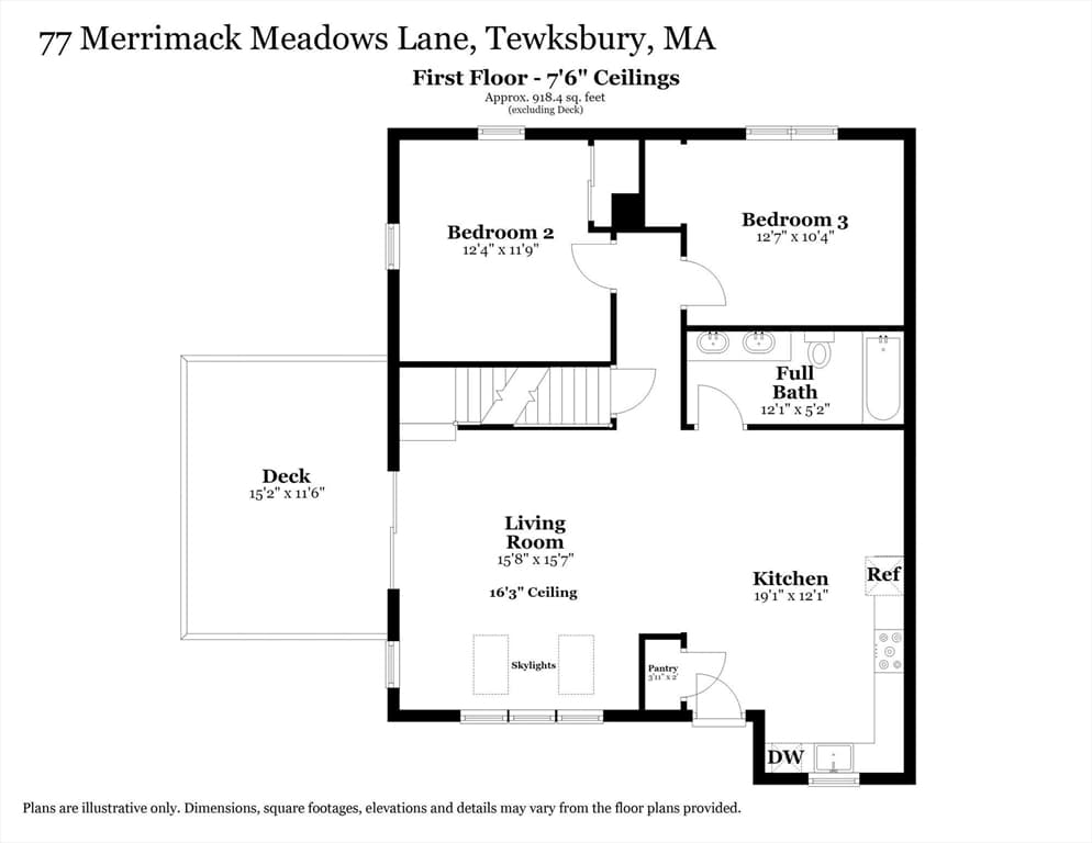 Condominium at 77 Merrimack Meadows Ln # 77, Tewksbury MA 01876, Tewksbury, photo 41 of 42