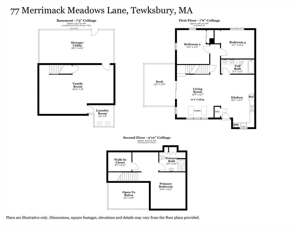 Condominium at 77 Merrimack Meadows Ln # 77, Tewksbury MA 01876, Tewksbury, photo 39 of 42