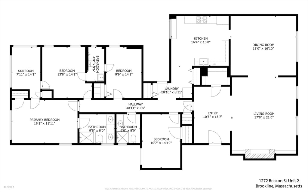 1272 Beacon Street # 2, Brookline MA 02446 photo 31