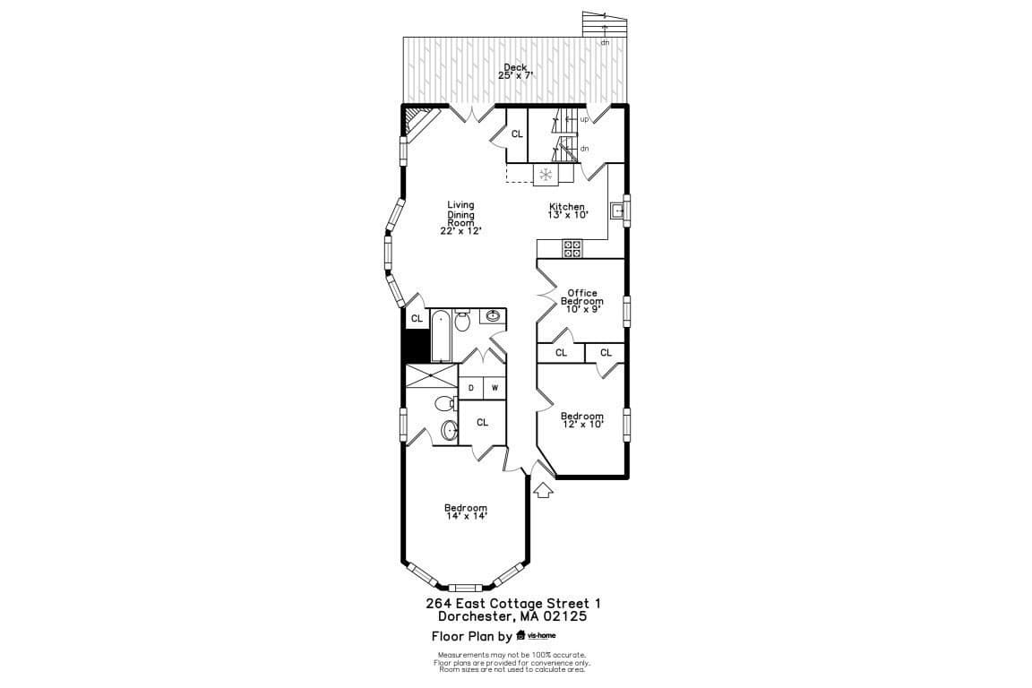 Condominium at 264 East Cottage # 1, Boston MA 02125, Boston, photo 25 of 25