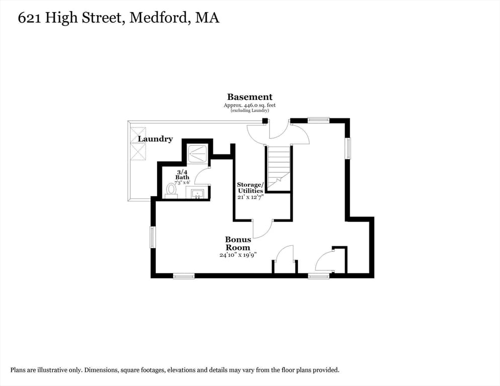 Single Family Residence at 621 High St, Medford MA 02155, Medford, photo 36 of 38
