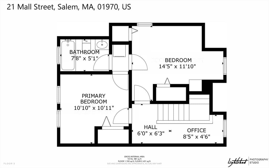 Condominium at 21 Mall St # 2, Salem MA 01970, Salem, photo 32 of 33